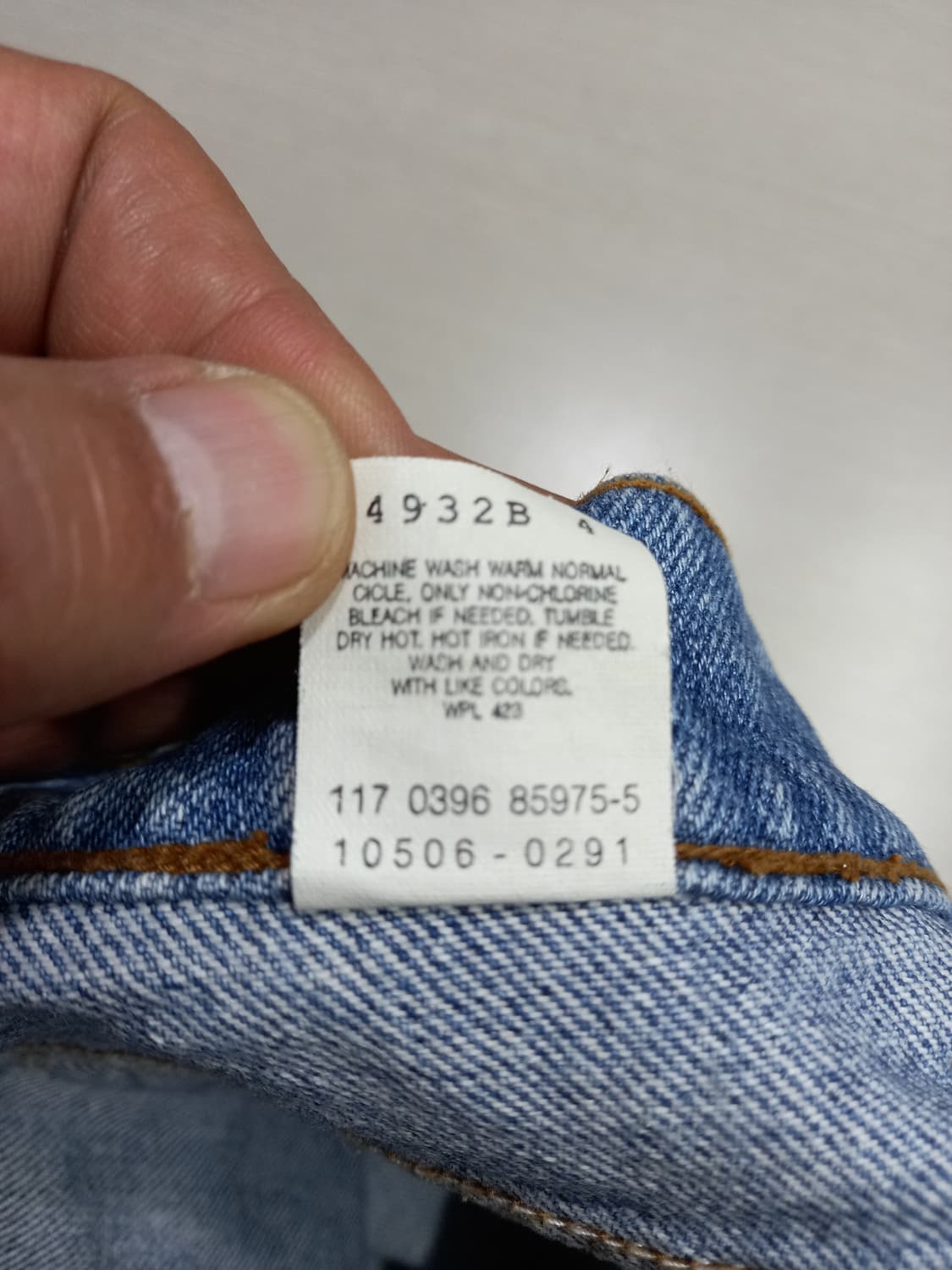 31 90's 리바이스506 Peru RedPont 일자진 31-466 상품이미지9