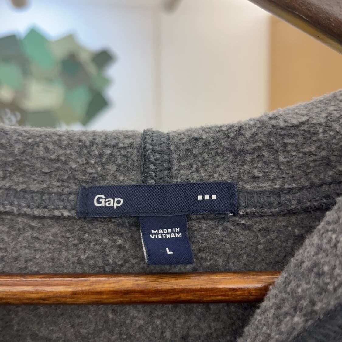 갭 올드스쿨 빈티지 핑크로고 약기모 후드티 L C09434 상품이미지5