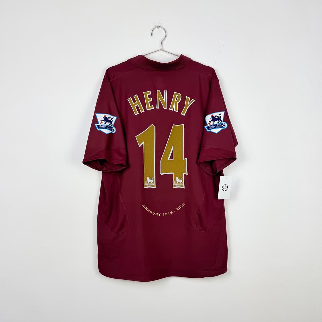 05-06 아스날 홈 하이버리 앙리 유니폼 상품이미지1