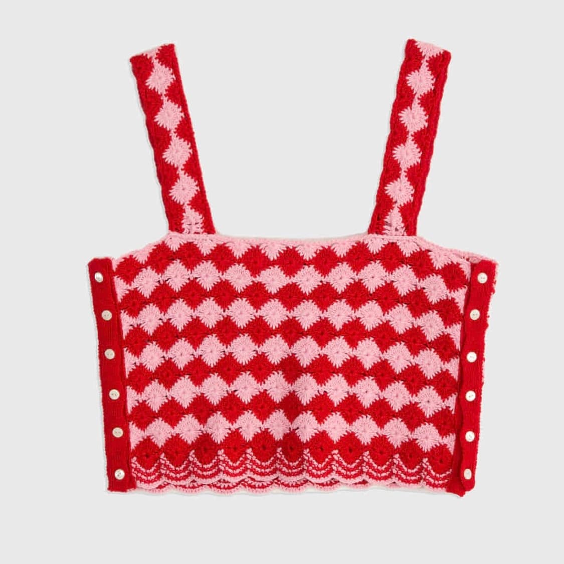 뮤제드 핸드메이드 크로쉐 탑 상품이미지2