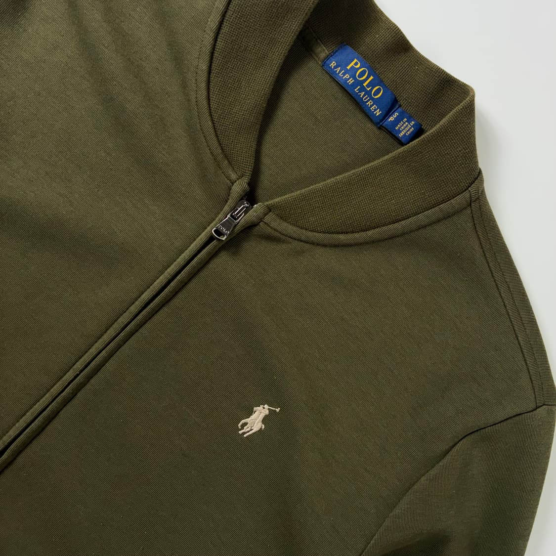 Polo  폴로 랄프로렌  자수 카키 져지 집업  상품이미지3