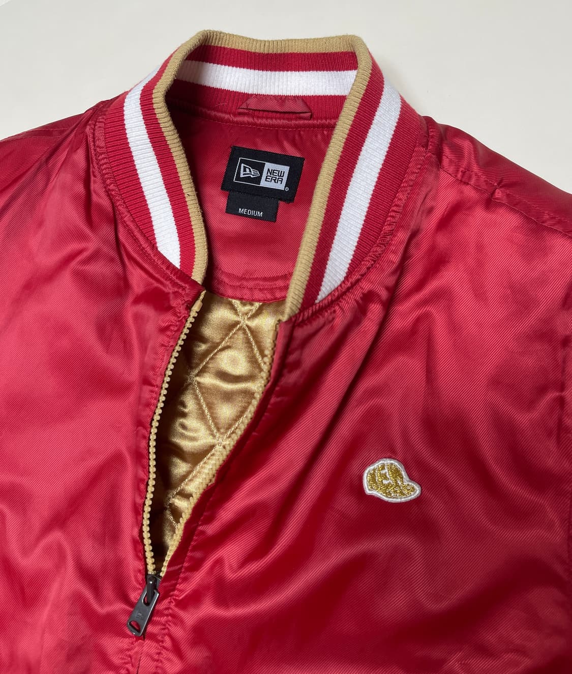 뉴에라 레드 블루종 점퍼 M 상품이미지3