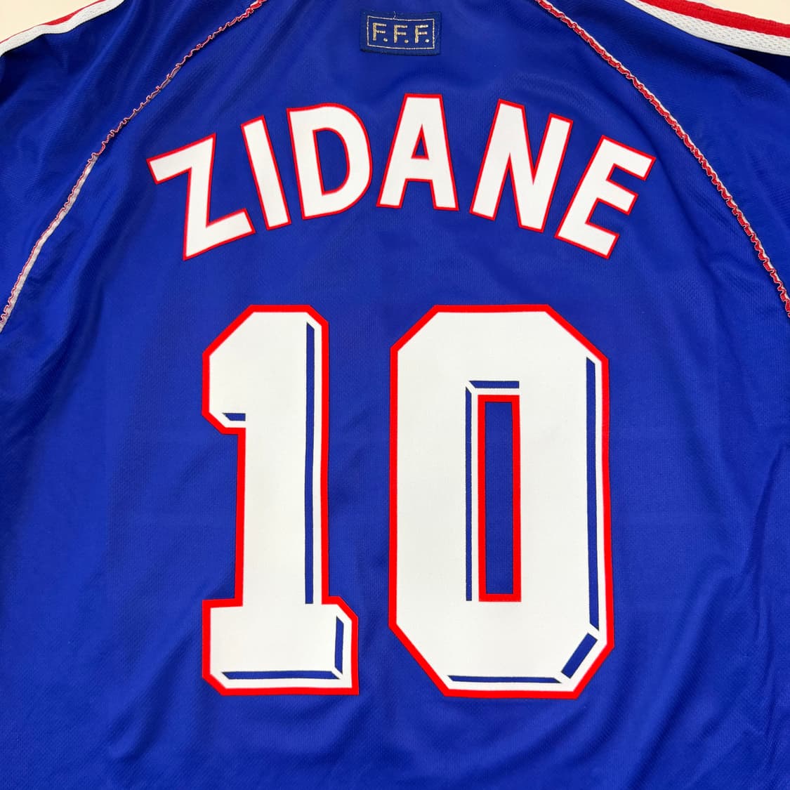 98-00 프랑스 국대 홈 지단 유니폼 상품이미지2