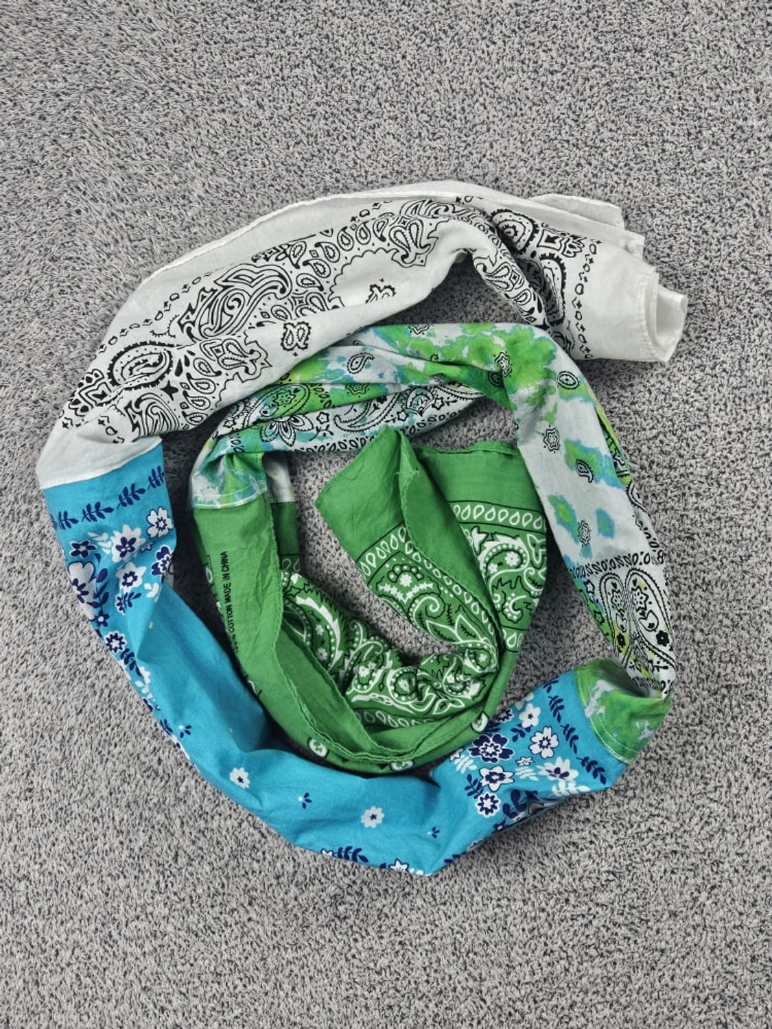 반다나 리워크 커스텀 스카프 머플러 / 10430 상품이미지7