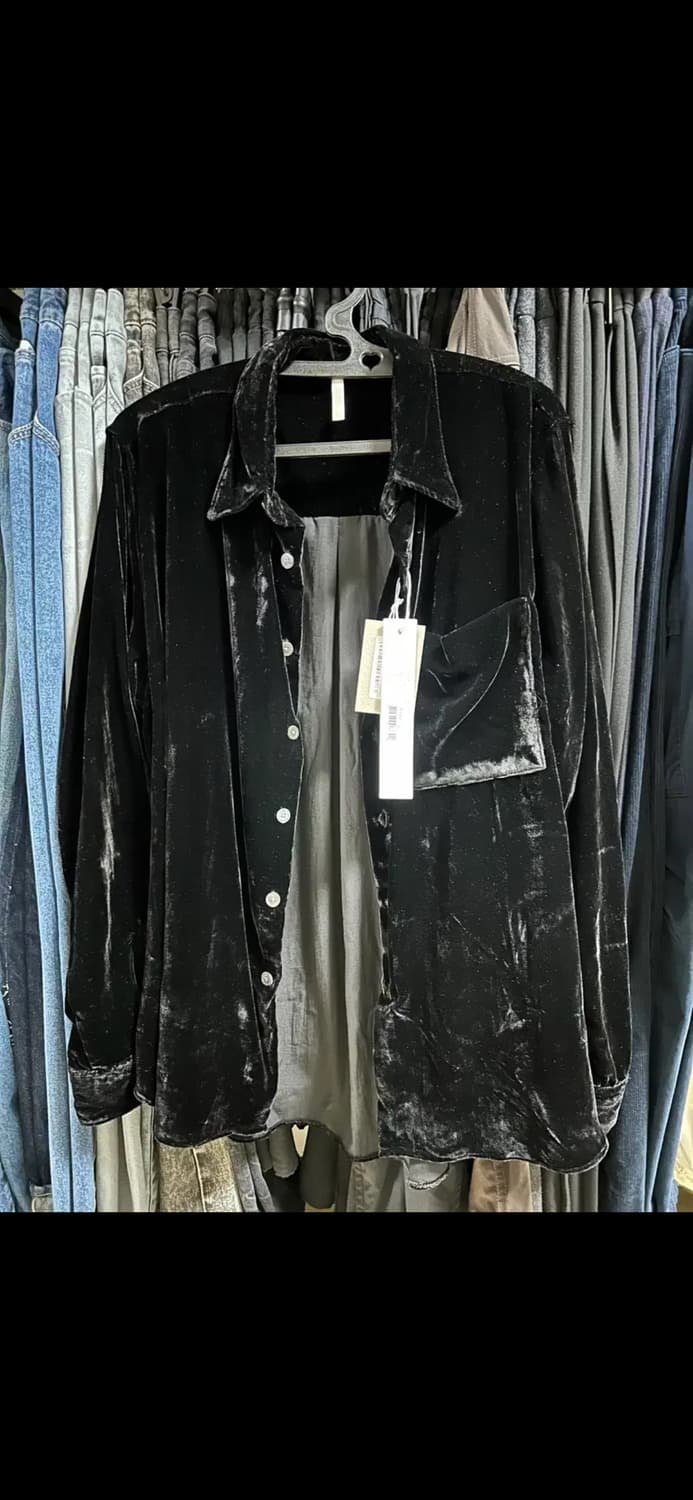 선플라워 에이스 벨벳 셔츠 상품이미지1