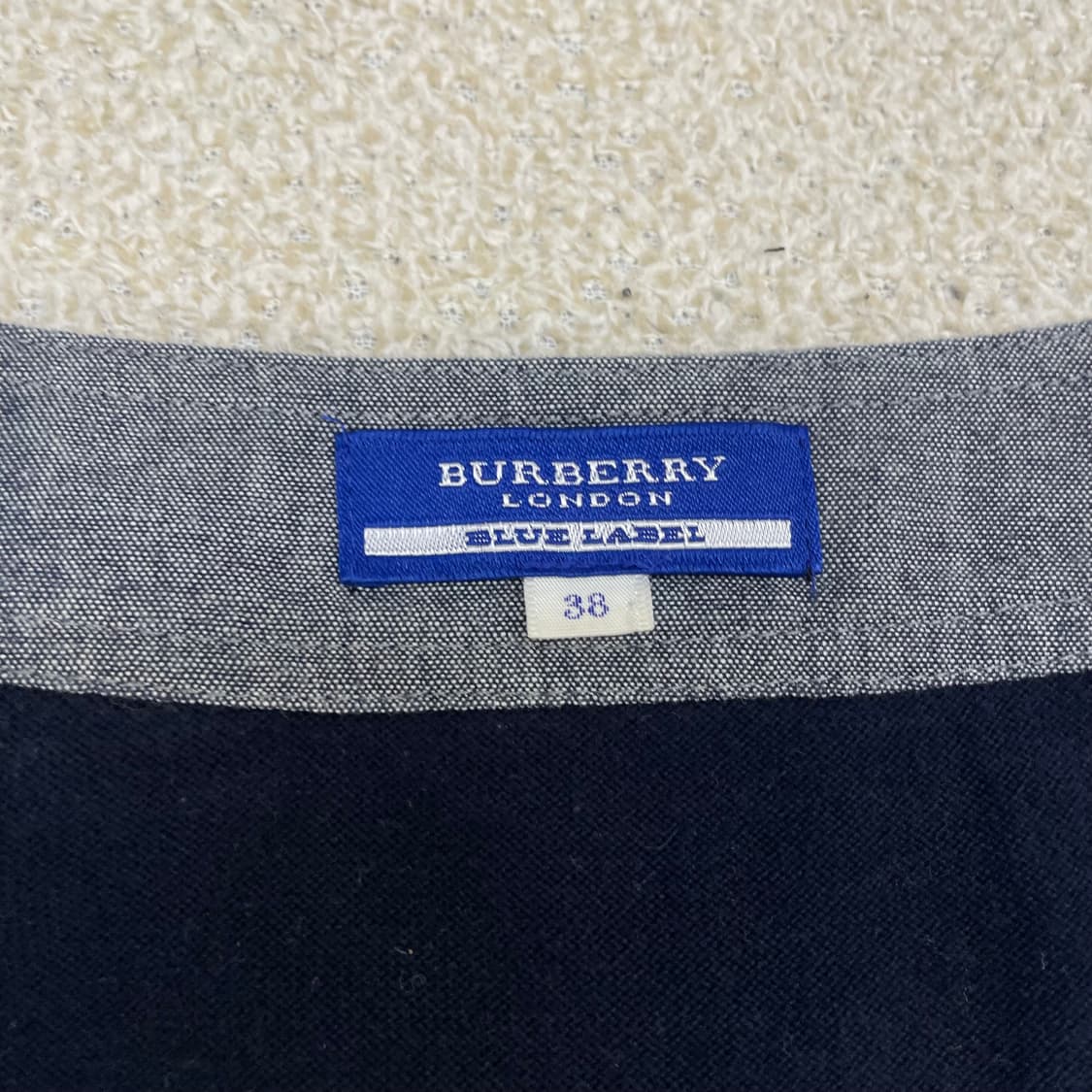 버버리 Burberry 블루라벨 기마 로고 스트라이프 원피스 상품이미지3