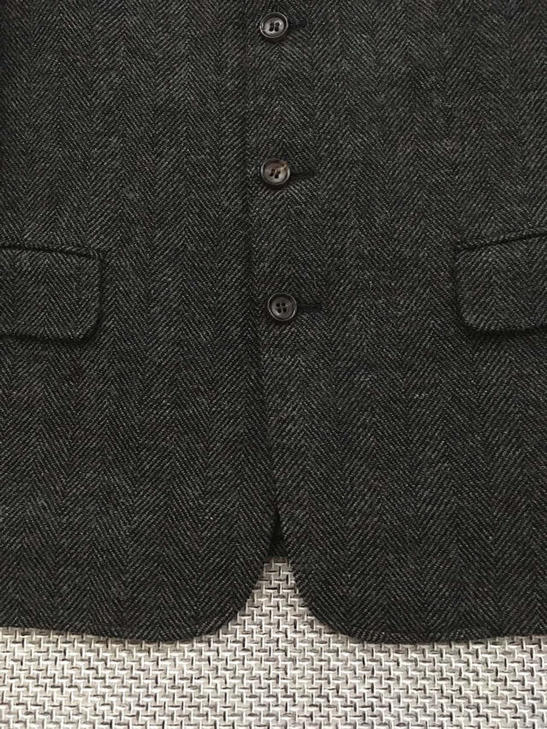 90-00s collarless herringbone boxed JK 상품이미지5