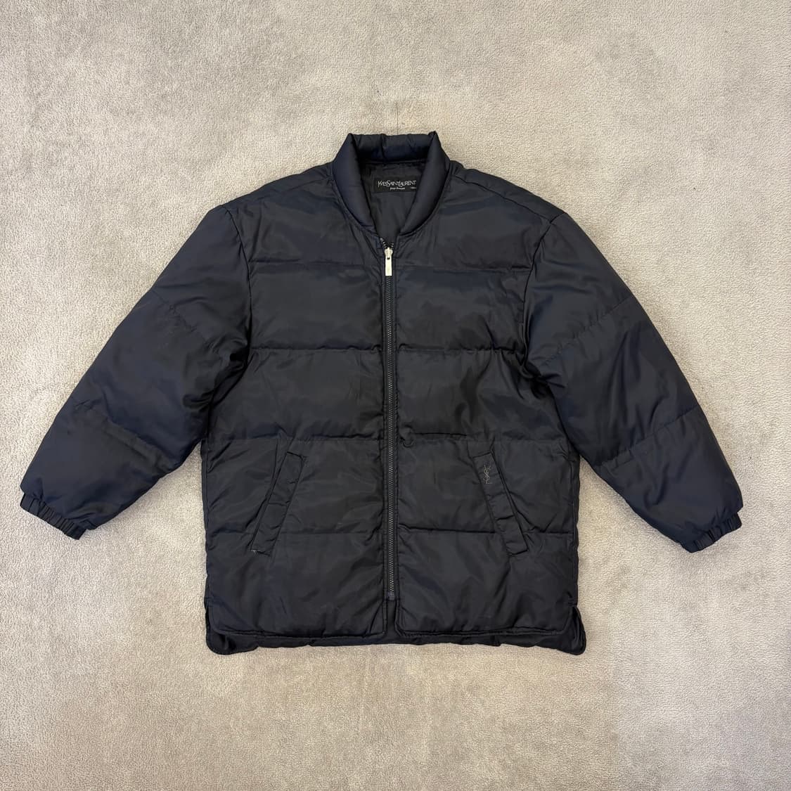 입생로랑 블랙 푸퍼 봄버 상품이미지2