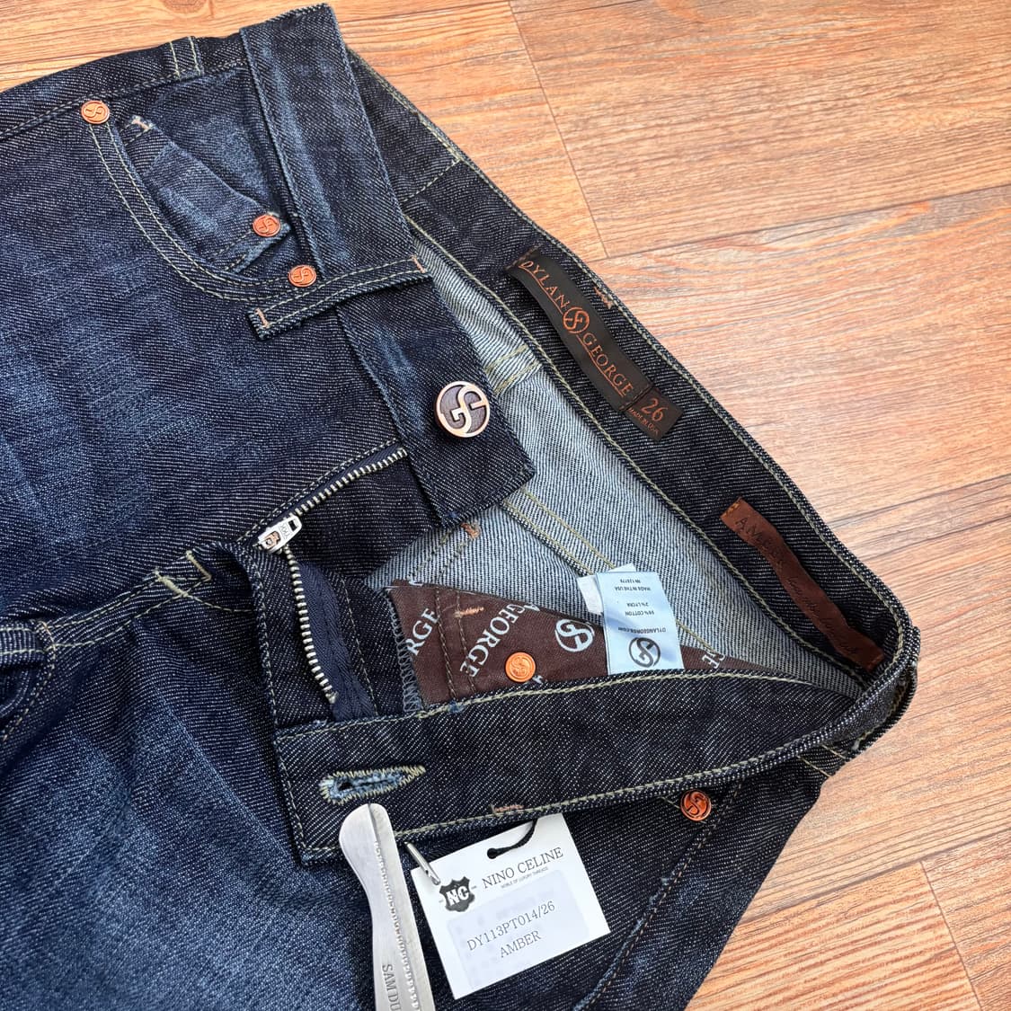 Dylan George 청바지 26 슬림 부츠컷 미국 수입 정품 데님 상품이미지9