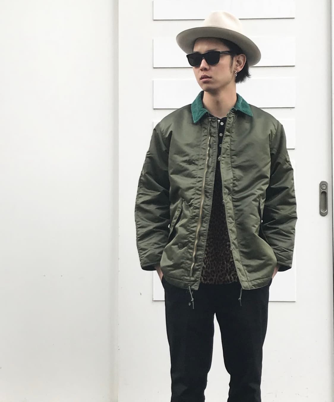 WACKO MARIA IMPERMEABLE DECK JACKET 블랙 상품이미지1