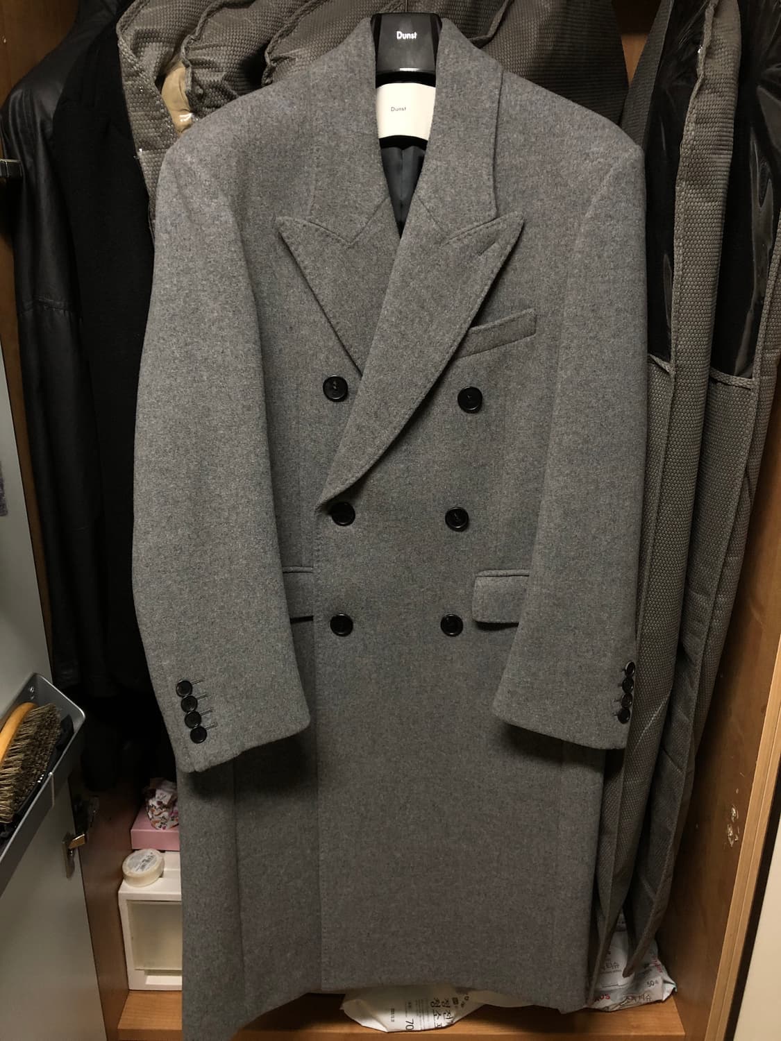 던스트 더블 코트 그레이 M 상품이미지1