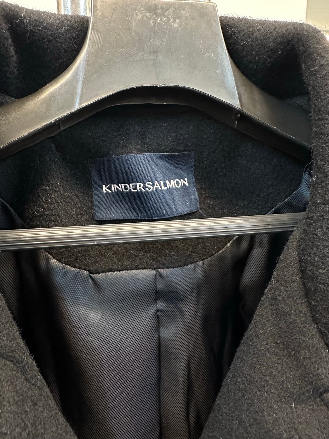 킨더살몬 울 캐시미어 롱코트 상품이미지3