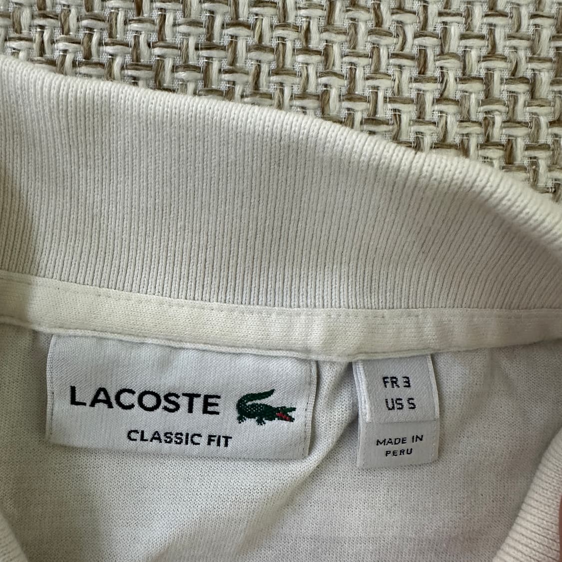 US S 라코스테 피케 폴로 셔츠 0327D 상품이미지2