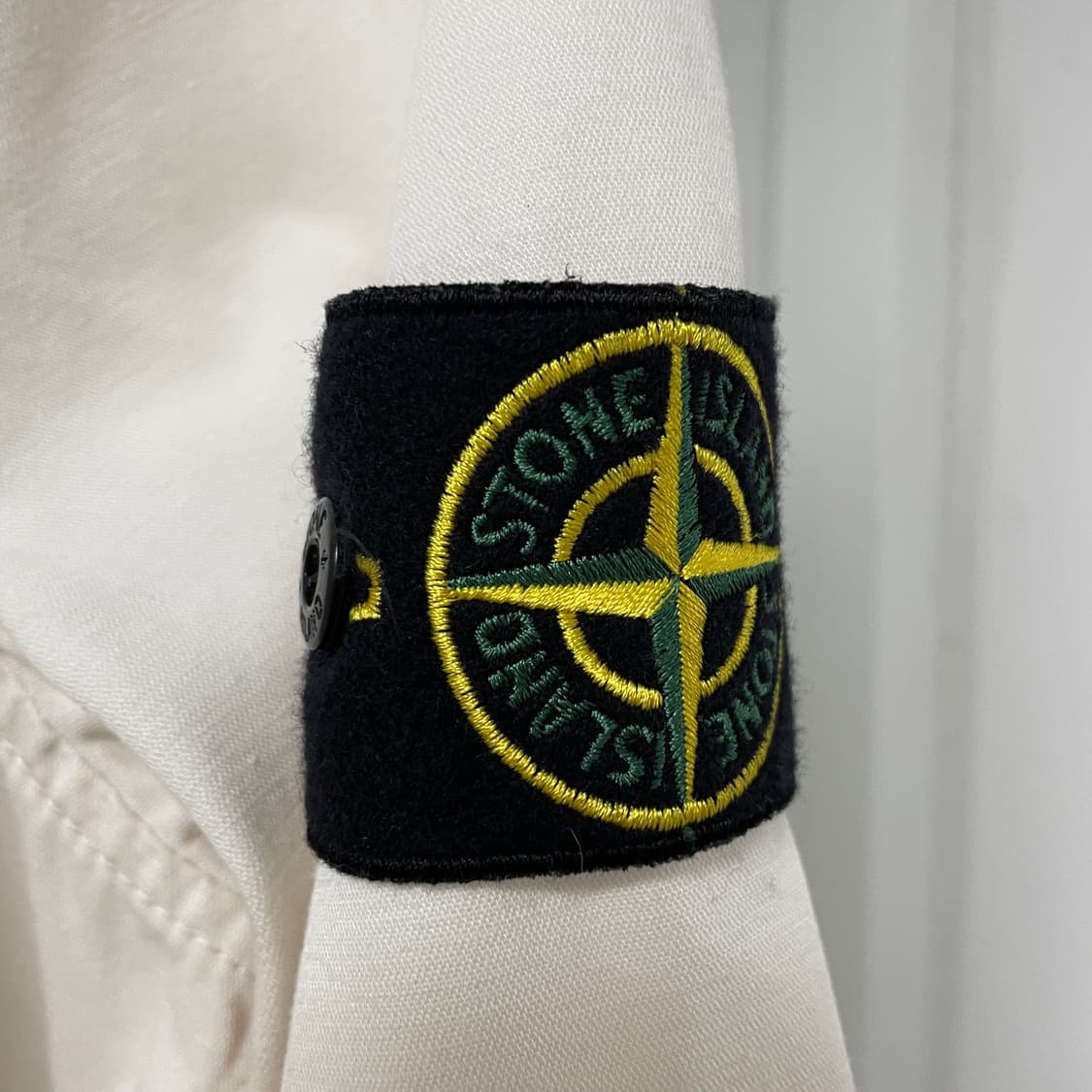 스톤아일랜드 화이트 셔츠 자켓 95 상품이미지5