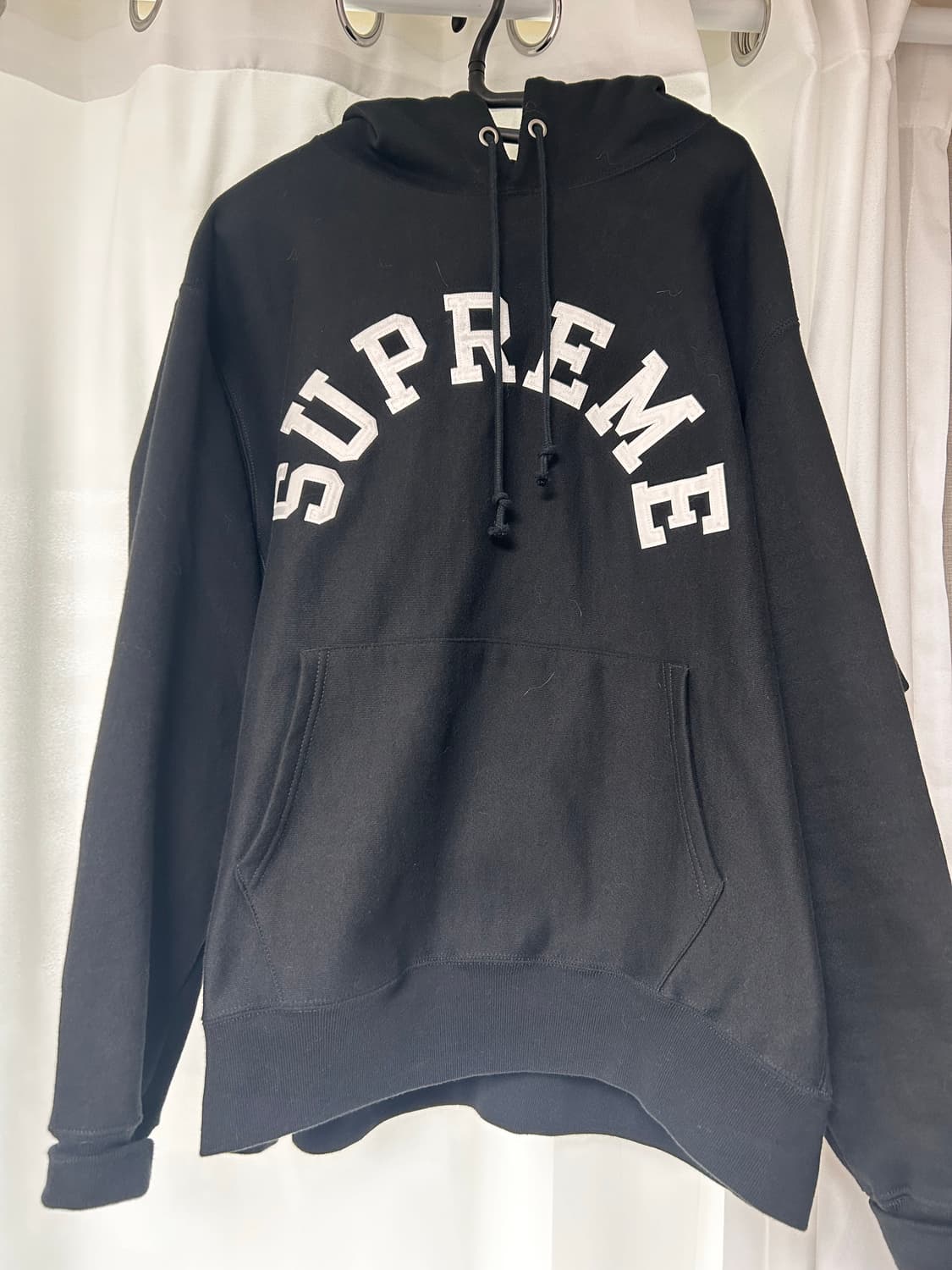 슈프림 챔피온 후드티 XL 상품이미지2