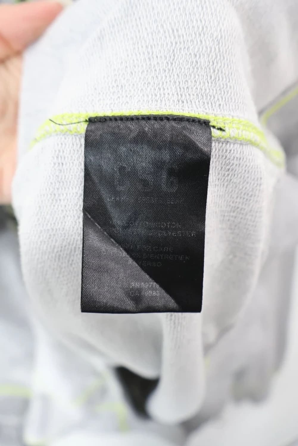 CSG Neon Stitch Half Zip Hoodie Gray 상품이미지7