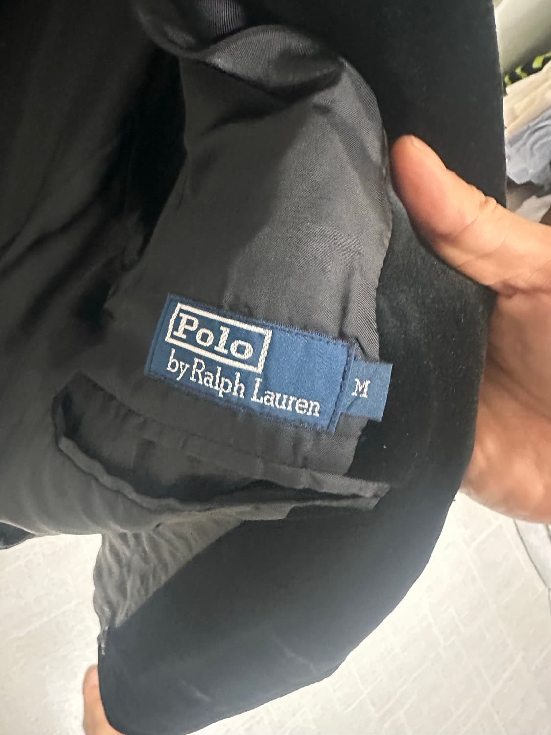 폴로랄프로렌[polo ralph lauren] 벨벳 블레이저 상품이미지2