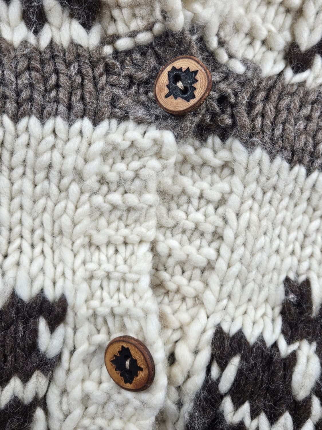 핸드메이드 캐나다 우드 메이플 버튼 코위찬 가디건 (OS) / 10974 상품이미지8