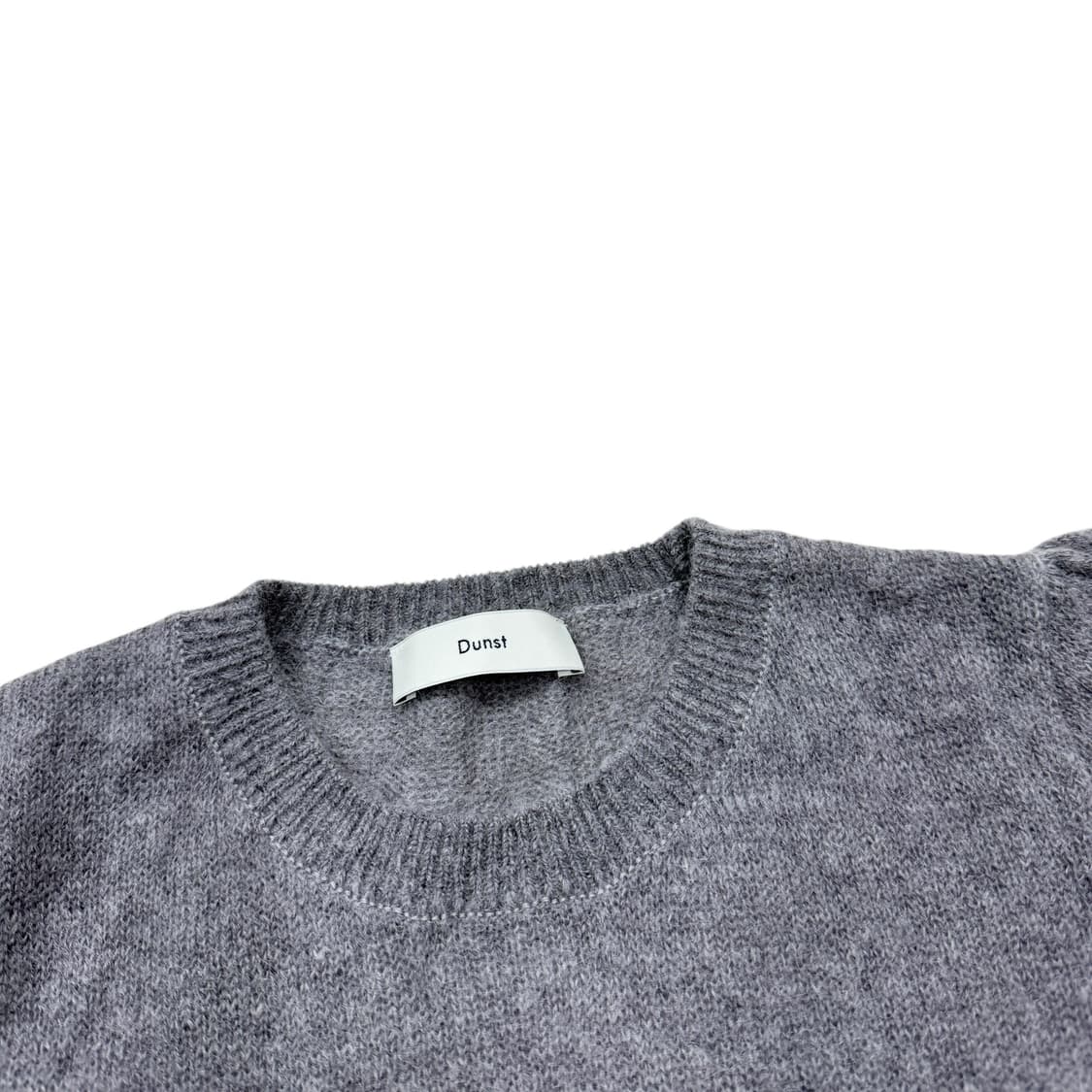 DUNST 던스트 그레이 반팔 니트 M 상품이미지2
