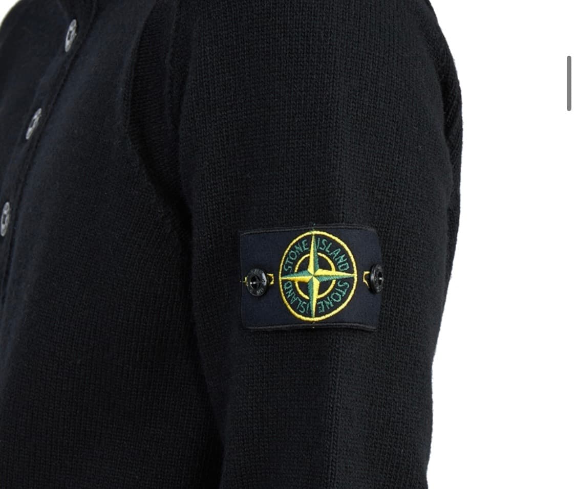 스톤아일랜드 반집업 니트 L 5회착 미만 상품이미지3