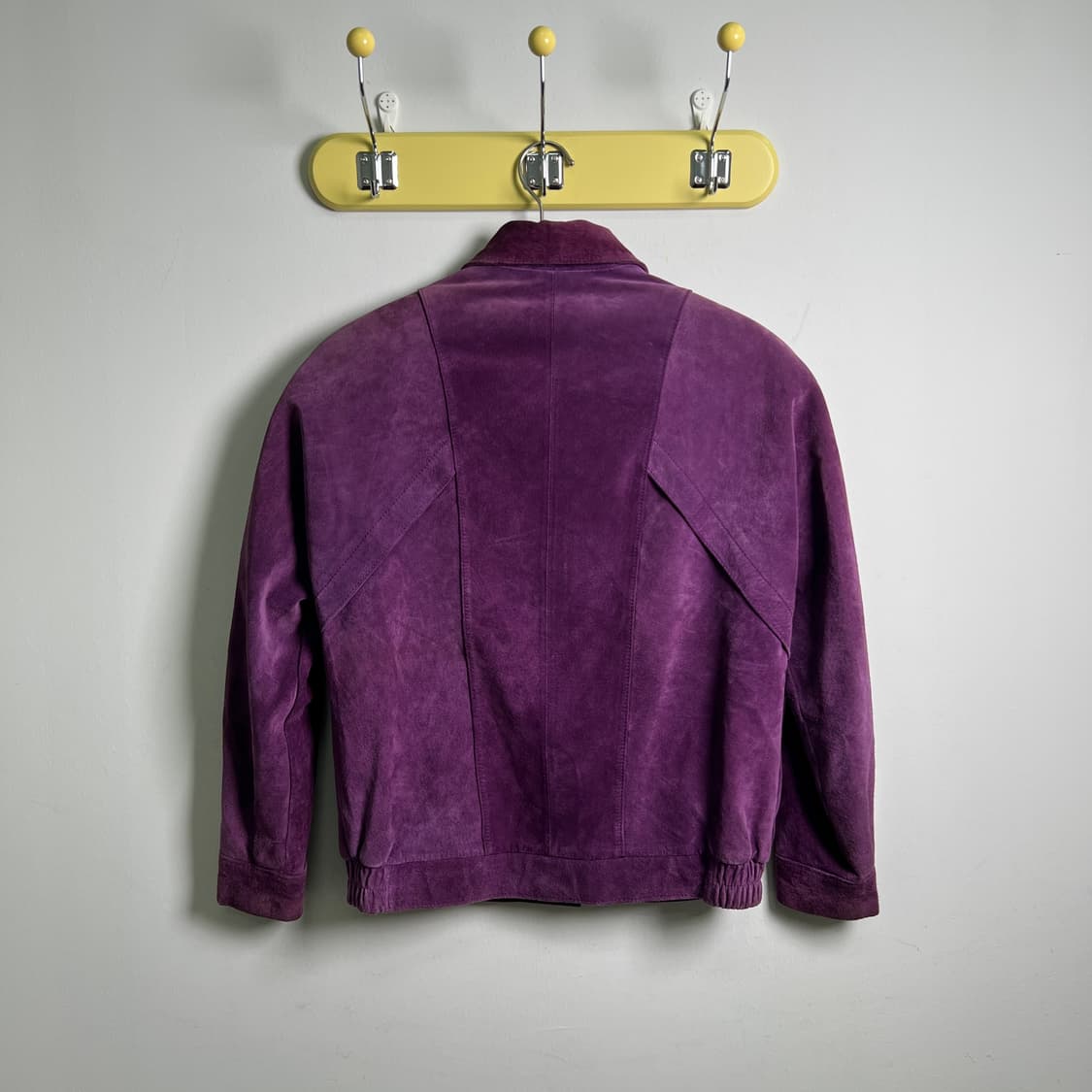 발렌티노 우모 퍼플 스웨이드 자켓 상품이미지2