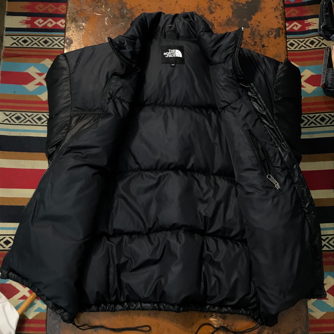 노스페이스 700 블랙 눕시 덕다운 푸퍼 패딩 남성 110 사이즈  상품이미지7