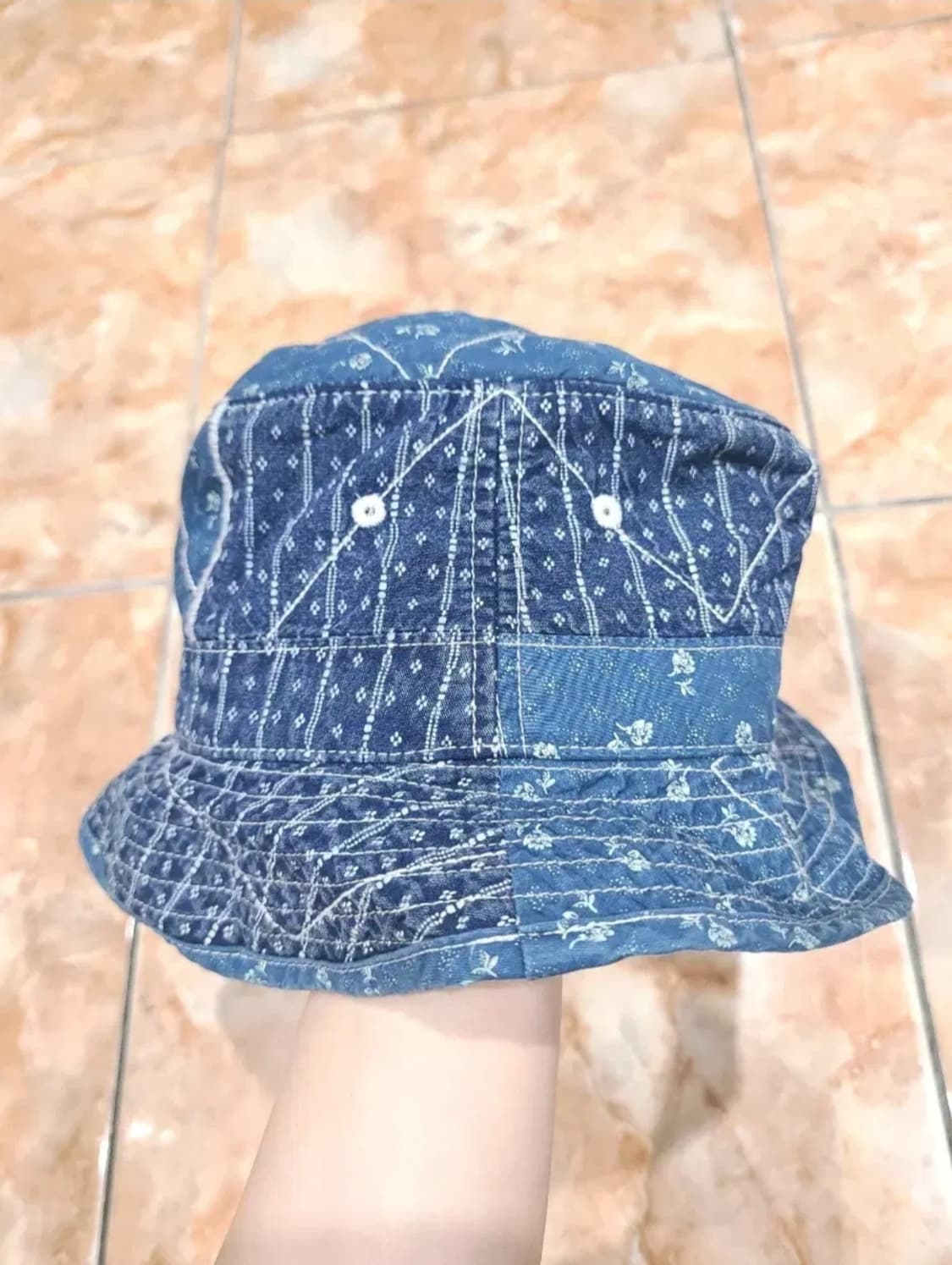 폴로랄프로렌 반다나 패치워크 버킷햇 상품이미지3