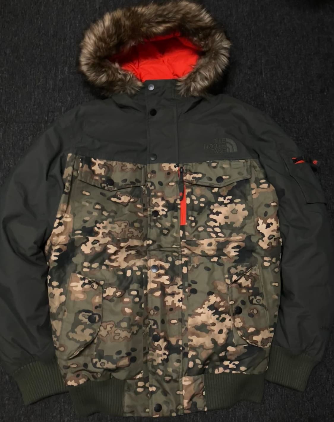 노스페이스 카모 하이벤트 퍼 다운 패딩자켓 상품이미지2