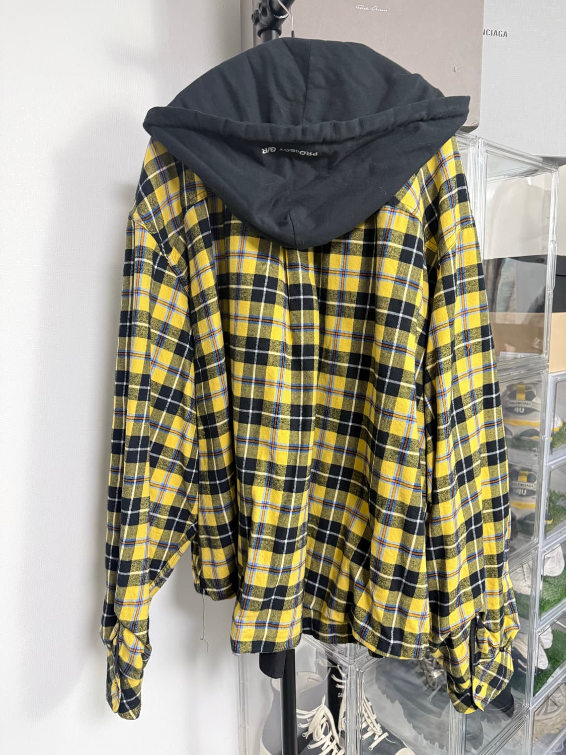 프로젝트지알 체크셔츠 1사이즈 4종 팝니다 상품이미지4