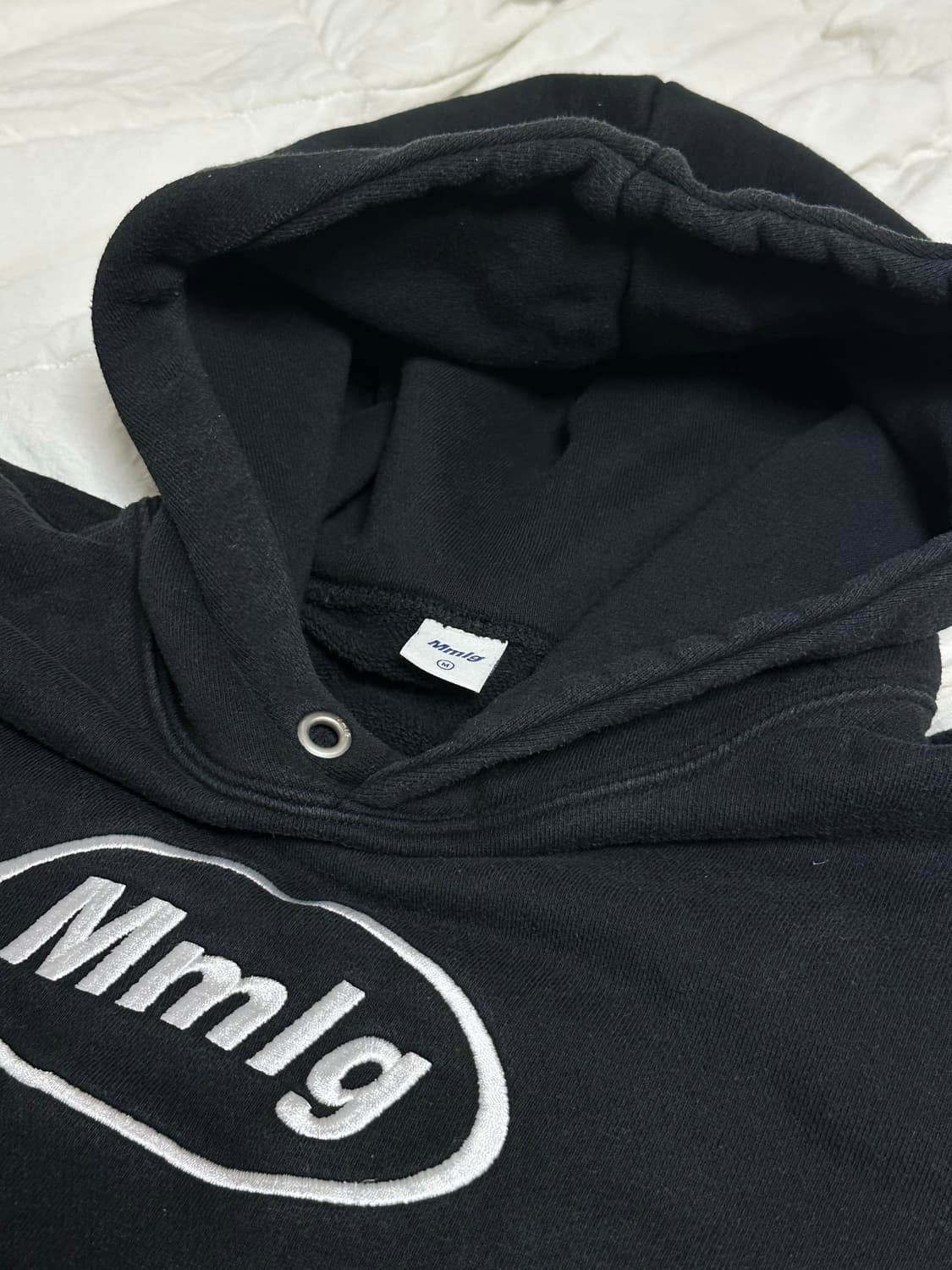 mmlg 후드티 블랙 미디움 상품이미지5