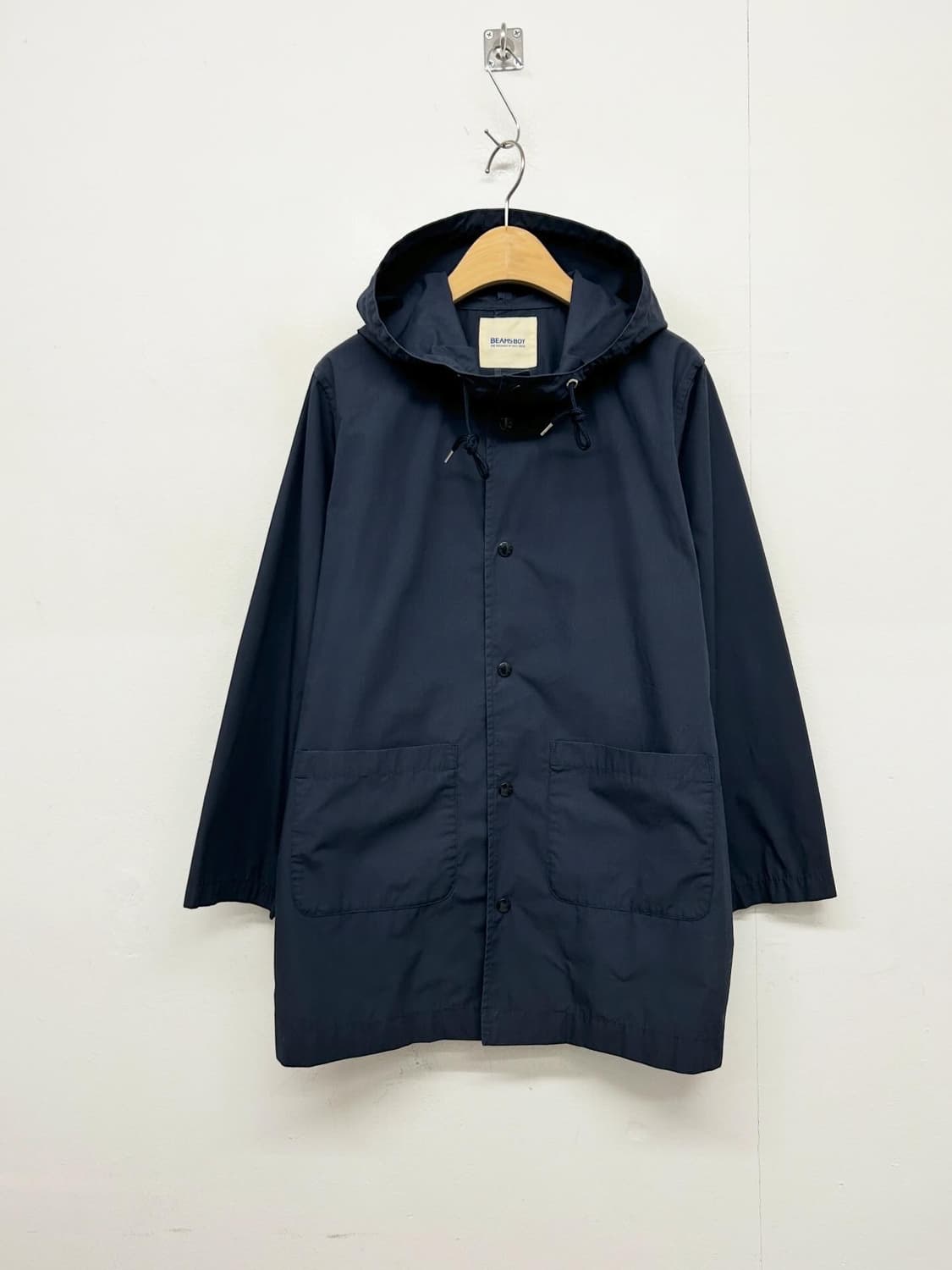 빔즈보이 네이비 후드 코트 상품이미지1