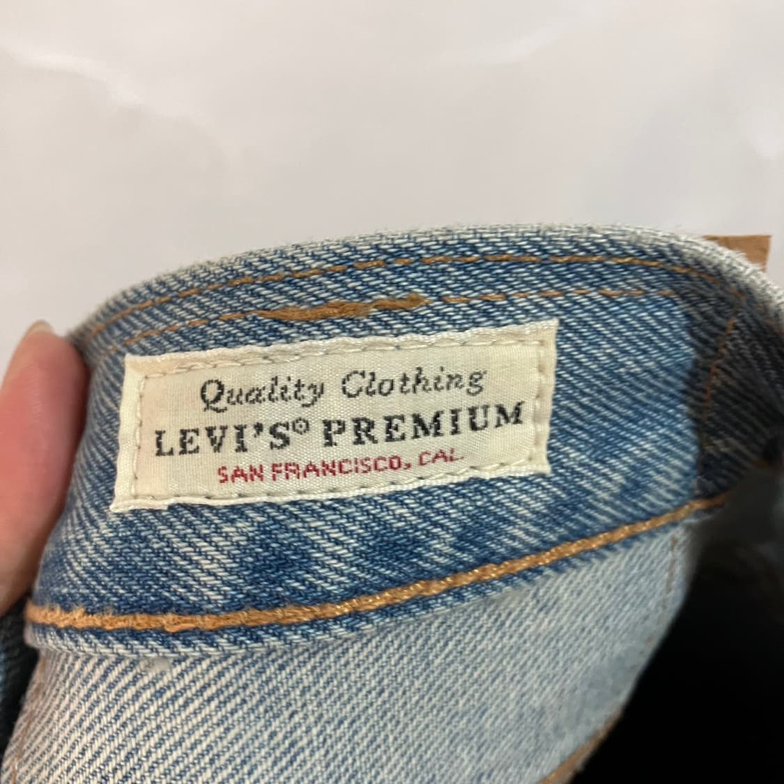 리바이스 501 LVC 사이드라인 데님팬츠 상품이미지5