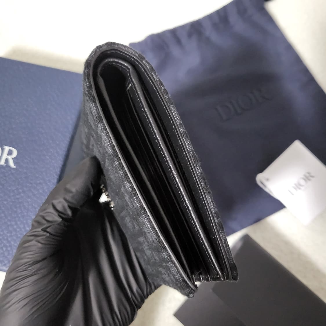 [26년구매/새상품급] 디올 오블리크 반지갑  상품이미지7