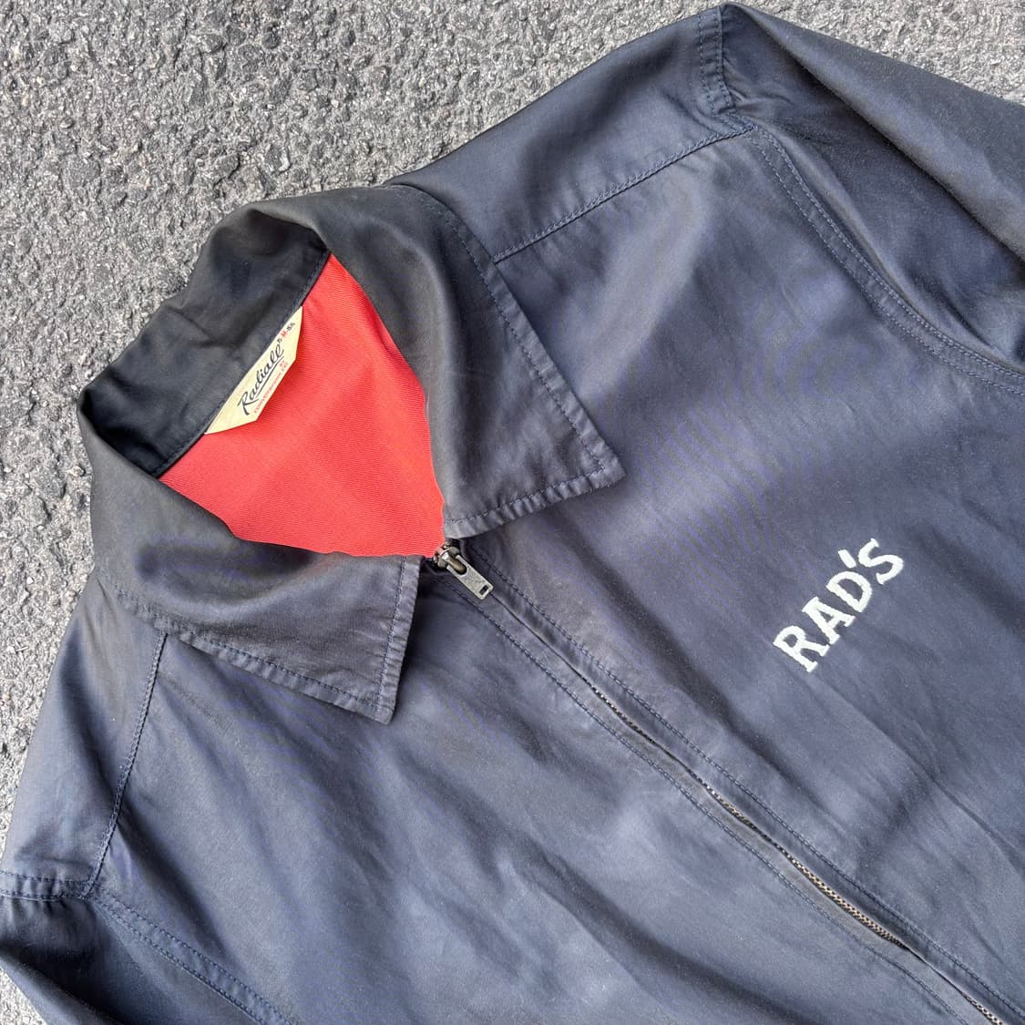 일본 라디알 큐프라 자수 자켓 상품이미지4