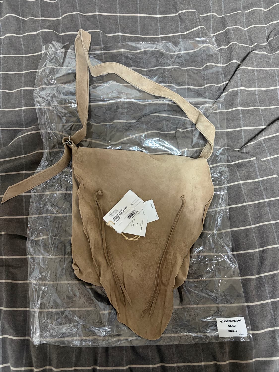 [os] 비즈빔 visvim ict 디어스킨 숄더백 상품이미지1