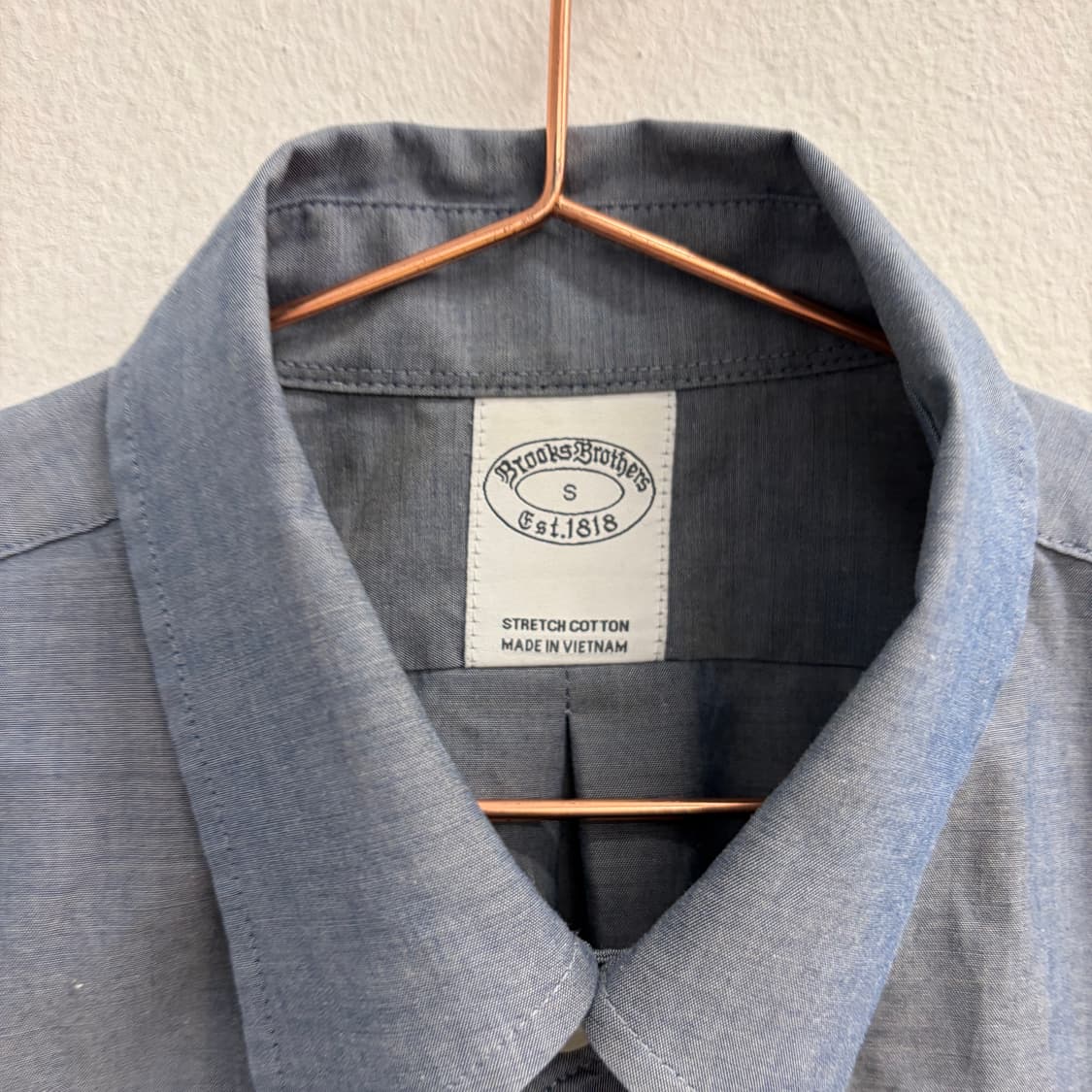 브룩스브라더스 클래식 버튼다운 옥스퍼드셔츠(S) 상품이미지4