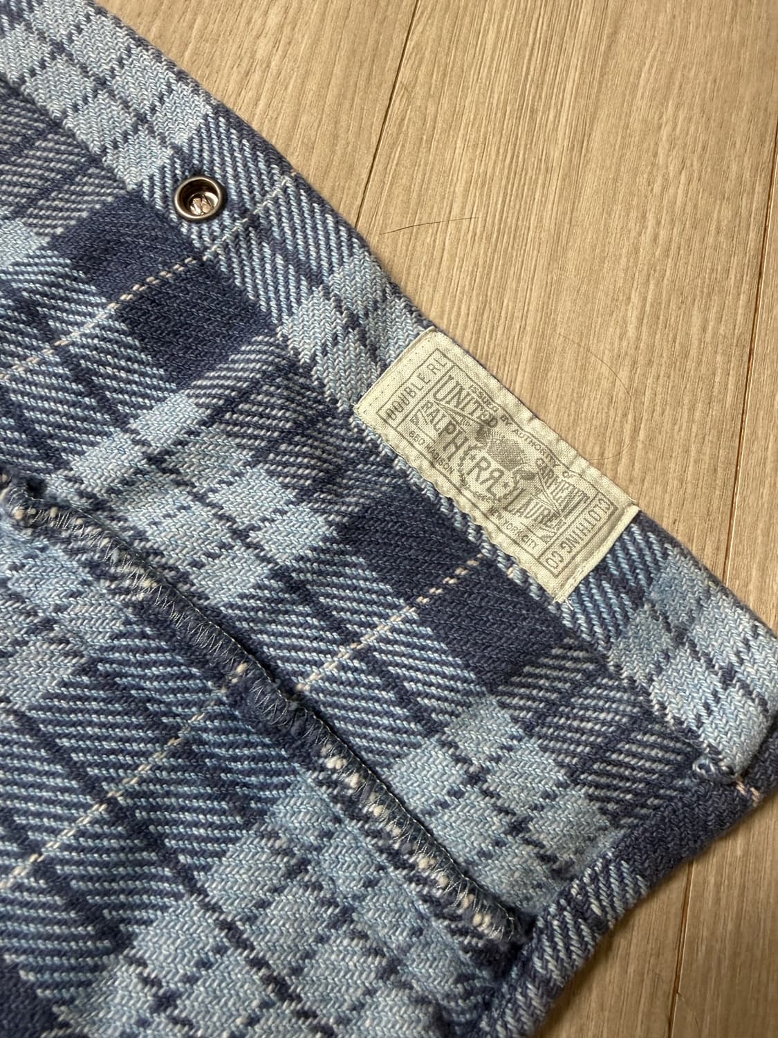 더블알엘 rrl 체크 셔츠 자켓 xl 상품이미지4