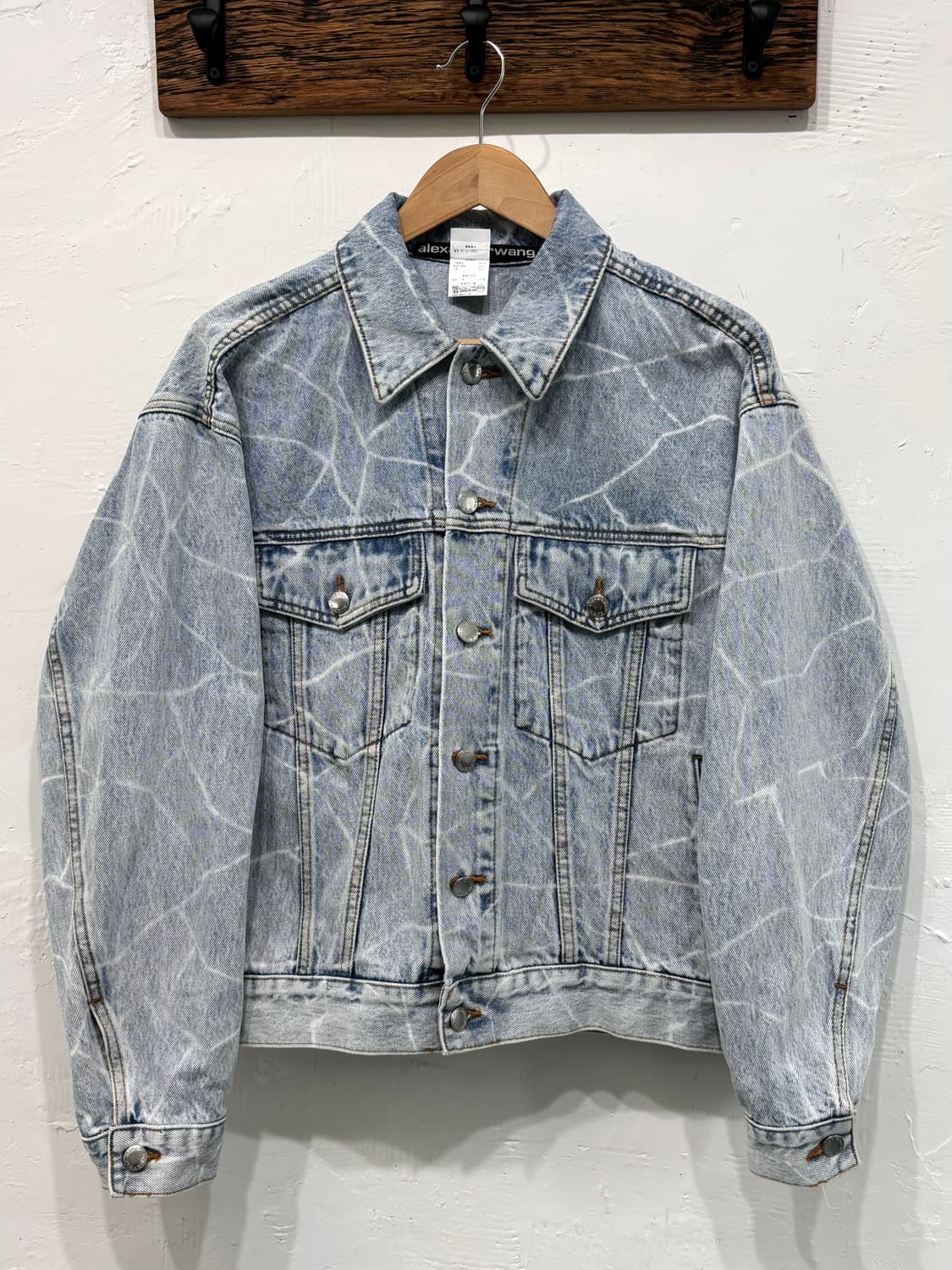 Alexander Wang 알렉산더왕 오버사이즈드 보이 데님 트러커 자켓 상품이미지2