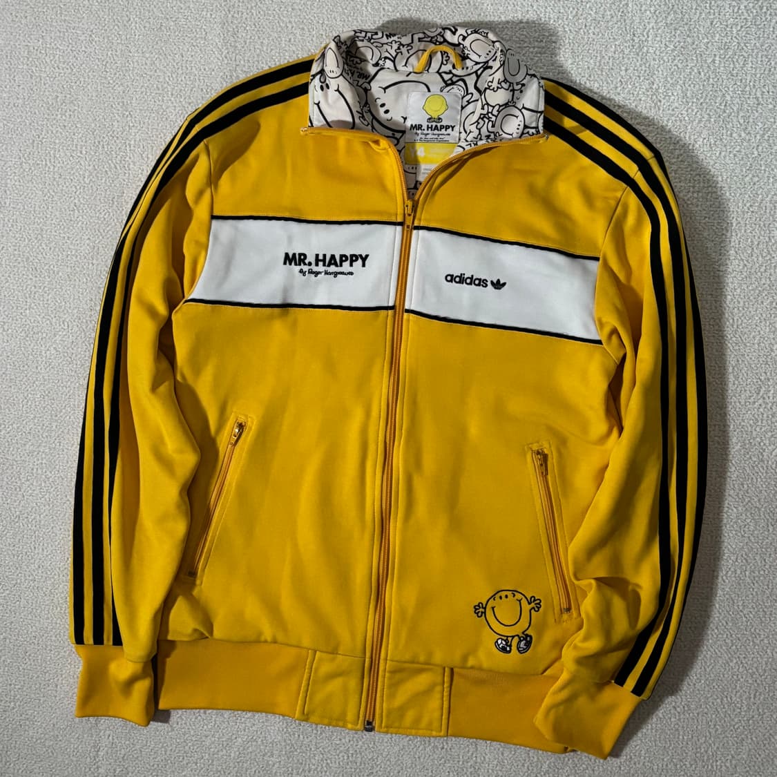 아디다스 MR.HAPPY 와글와글친구들 콜라보 행복씨 져지 상품이미지1