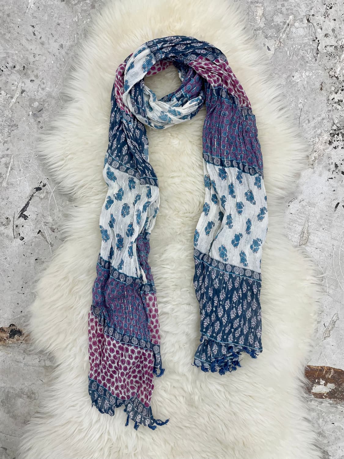 하구미 모리 에스닉 머플러  상품이미지4