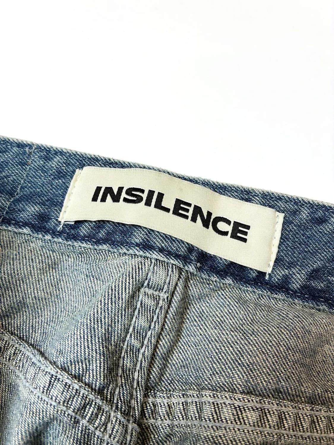 인사일런스 워시드 와이드 데님 팬츠 PN5637 상품이미지9