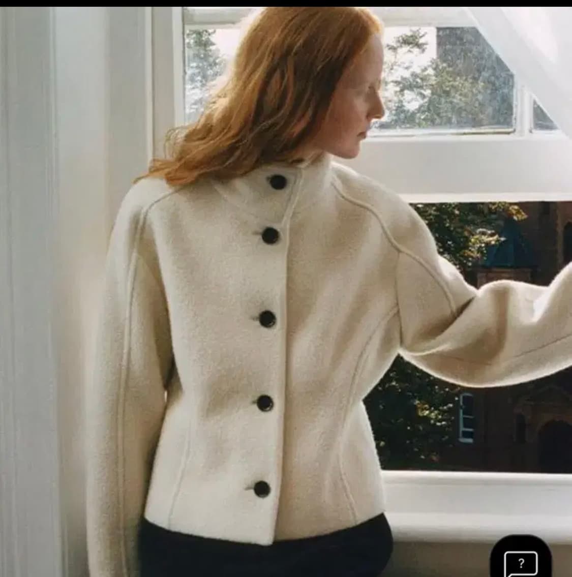 레이브 하이넥 숏코트 새상품 급처 상품이미지2