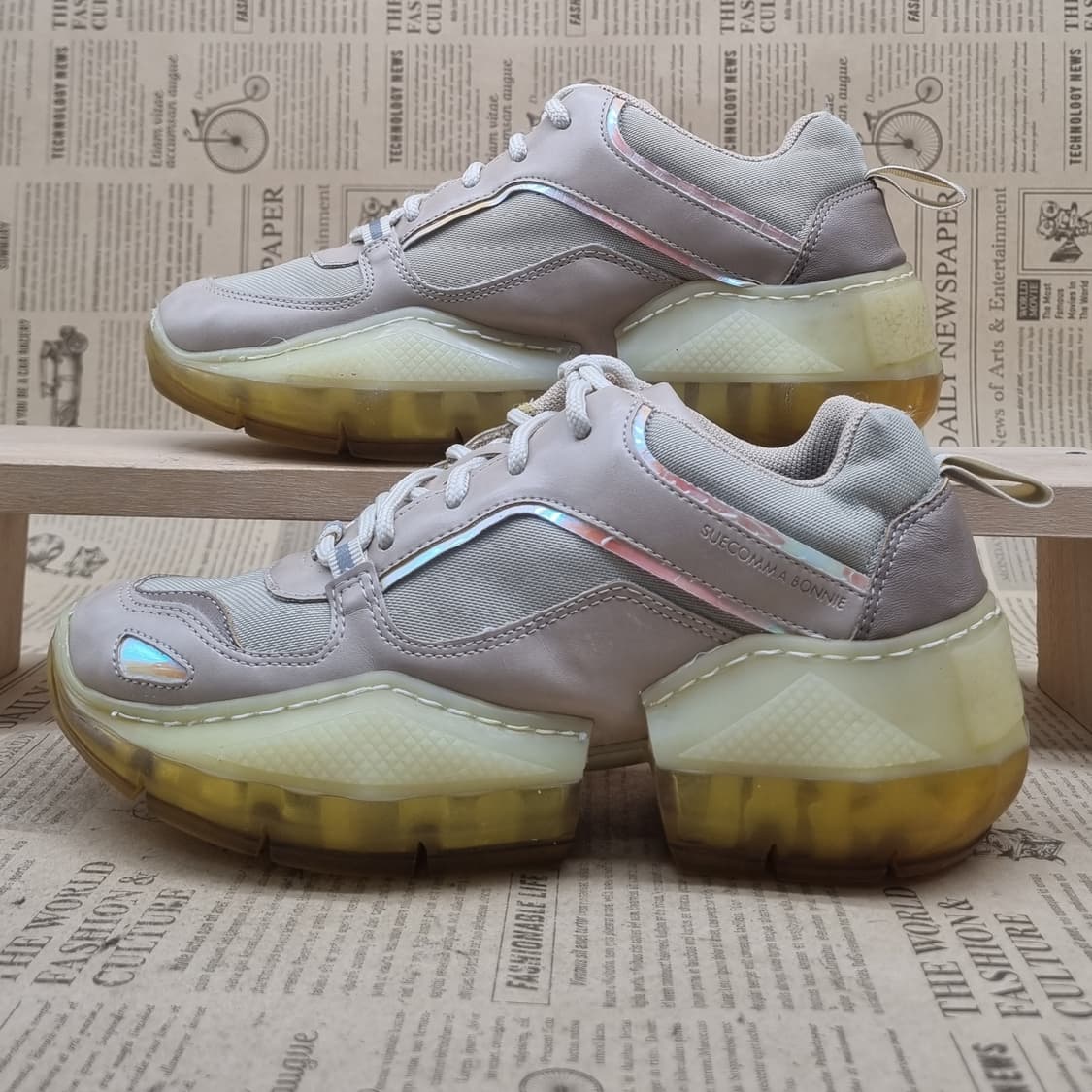 슈콤마보니 렉터 여성스니커즈235 굽5 상품이미지1