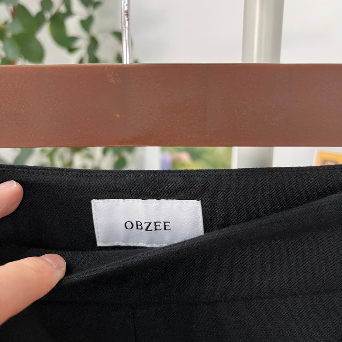 오브제 2024 와이드 울팬츠 61 상품이미지3