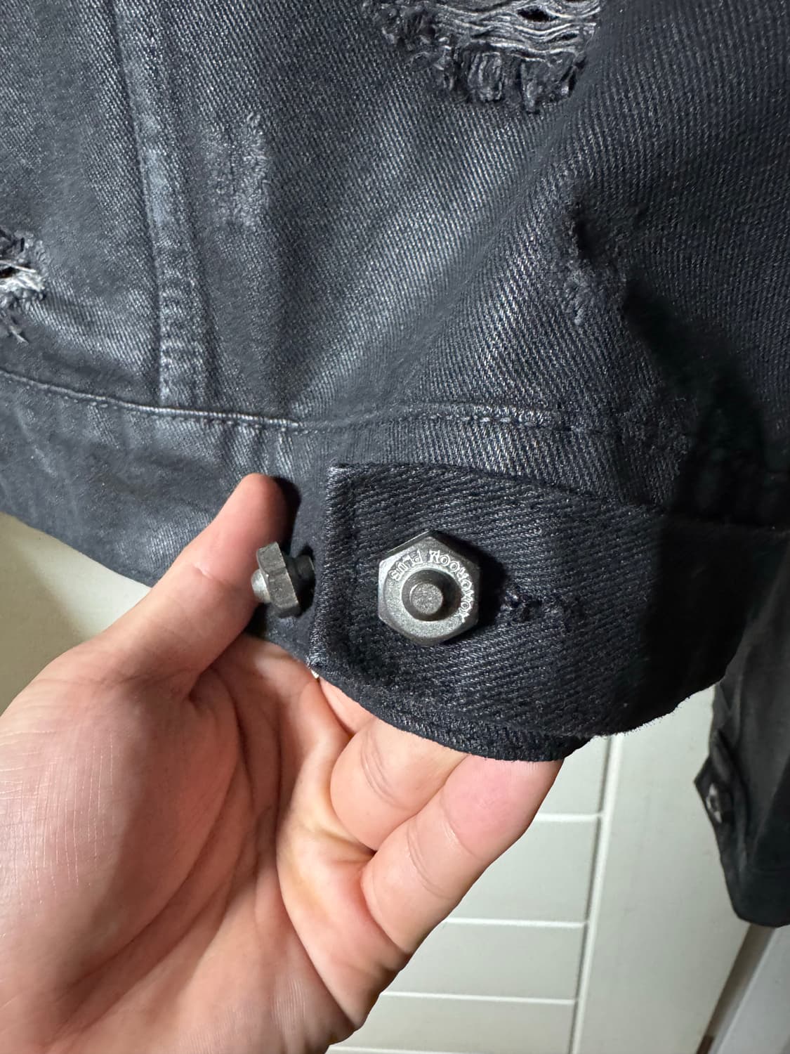 Coating 자켓 ( 코팅 데미지 자켓 ) 상품이미지4