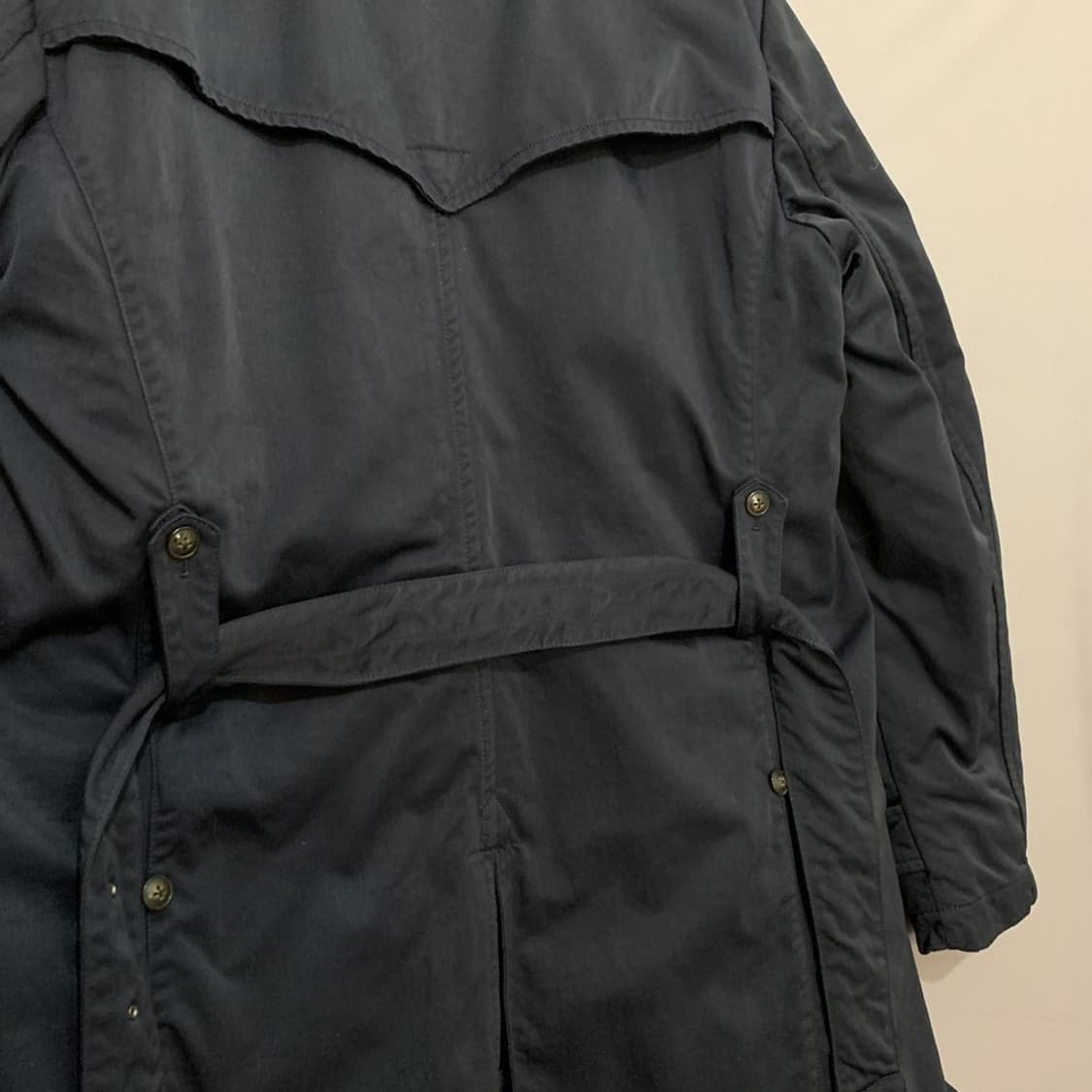 48 MIDA 도쿄 이태리 밀리터리 페디드 트렌치 파카 코트 상품이미지5