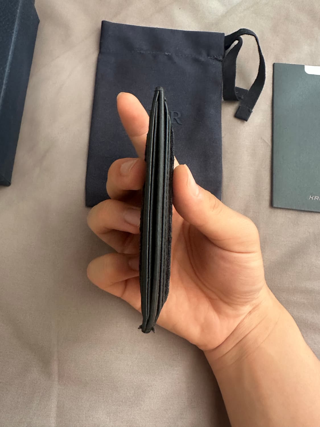디올 오블리크 카드지갑 블랙 상품이미지4