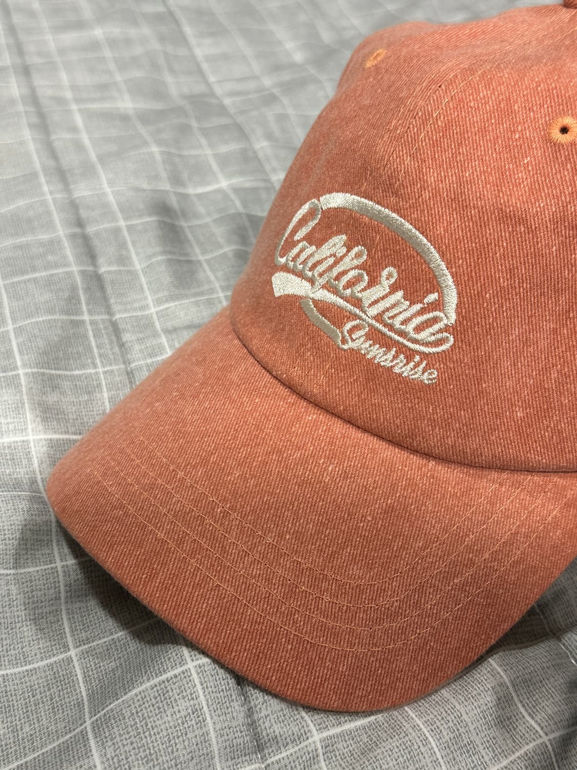 HOMERUN CAP 캘리포니아 볼캡 오렌지 새상품 상품이미지1