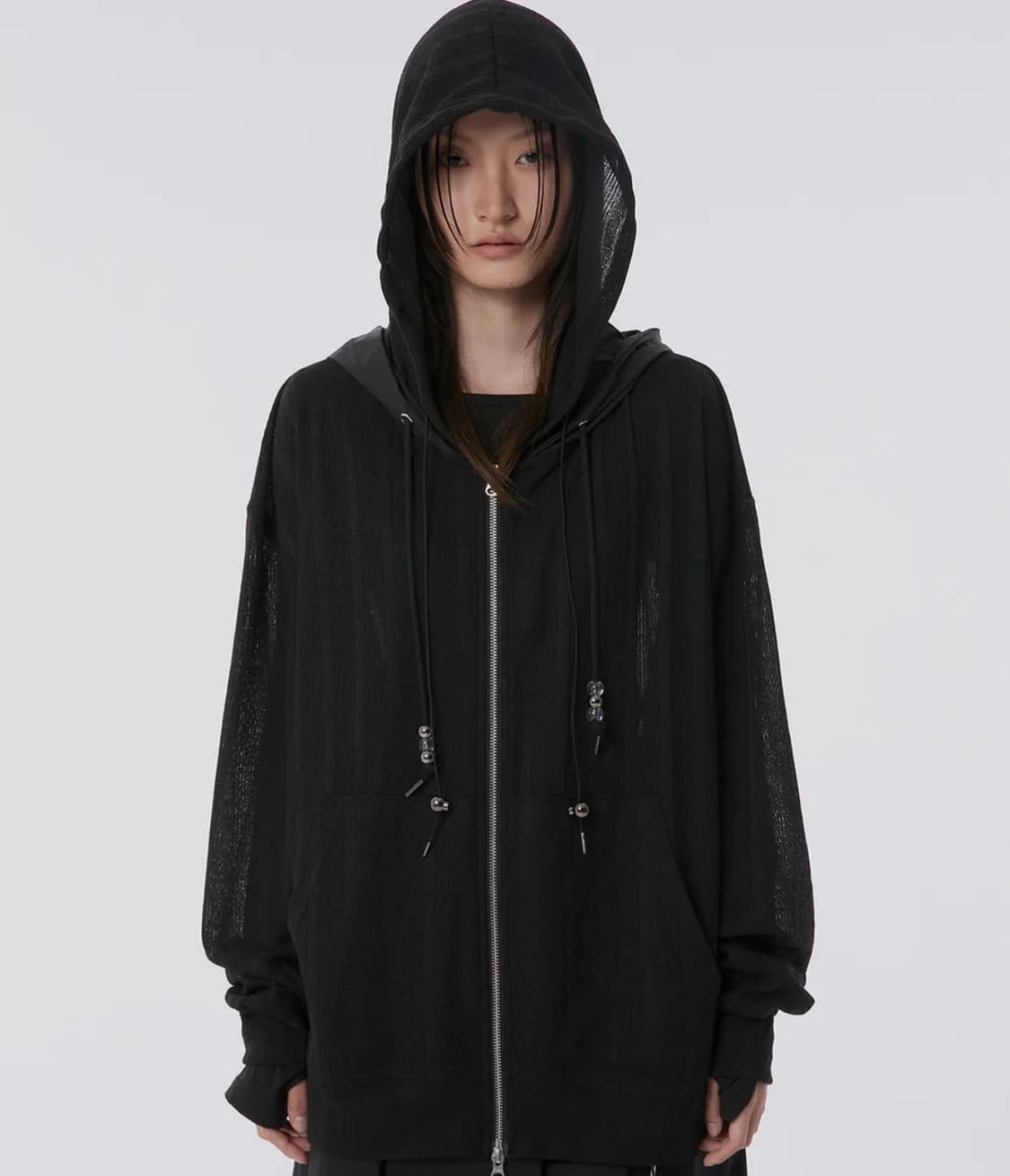 플레어업 Oversized 2-Hooded Zip Up  상품이미지1