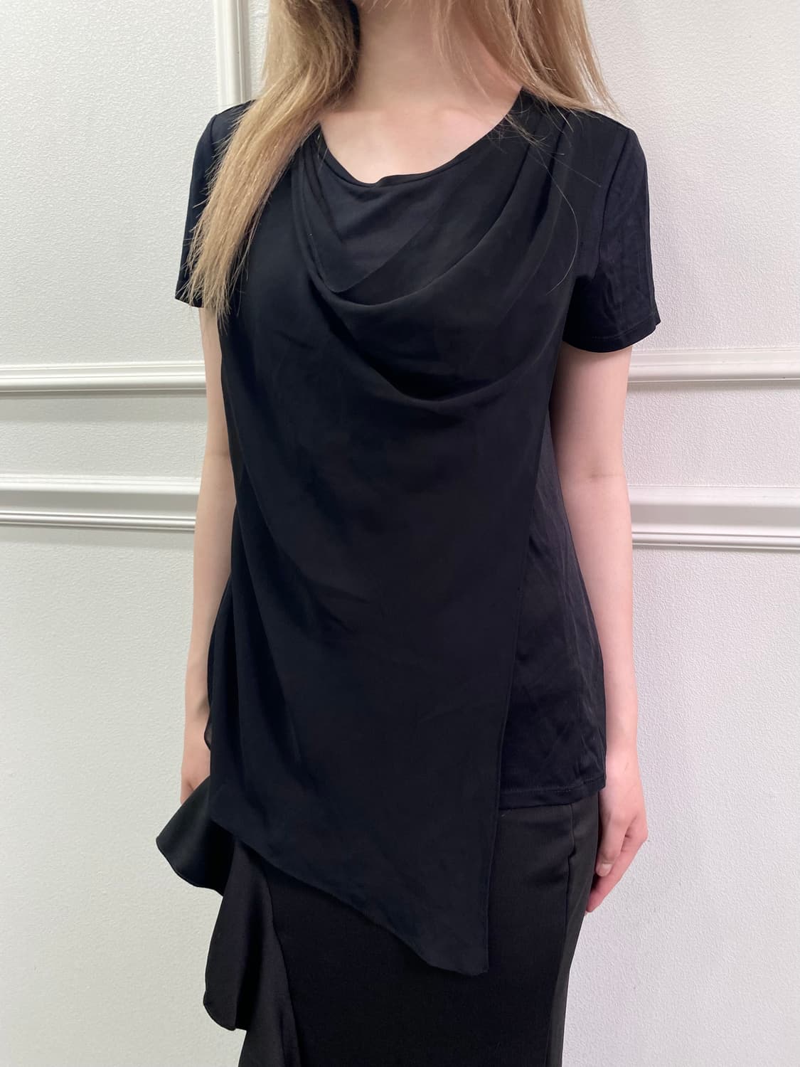00’s Minimal Draped Top 상품이미지1